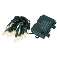 MARELIDA LED Lichterkette Pisello - Weihnachtslichterkette - 20 warmweiße LED - 8 Funkt. - L: 1,9m - Batterie