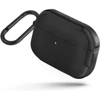 Uniq Etui Valencia Airpods Pro Czarny/Midnight Black Antimicrobial