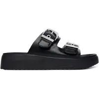 Tamaris Damen Bio/House Slipper Synthetik, schwarz, 40 EU