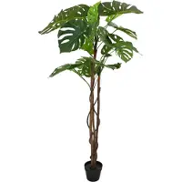 vidaXL Künstliche Monstera Pflanze Grün 94 x 18 x 170 cm