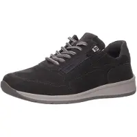 Waldlaufer Schnürhalbschuhe bequem in grau, Gr. 11