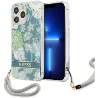 GUESS Guhcp13xhflsn Iphone 13 Pro Max 6.7 Flower Strap Handyhülle