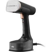 Braun Dampfglätter 1600W 35g/min 250ml Tank 35s Aufheizen 3D Gleitsohle iCare Entkalkungssystem tragbare Dampfbürste für Kleidung Reisen Büro