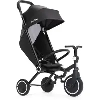 Smartrike Wonder Max 3-rädriger 2-in-1-Wagen, Jet Black