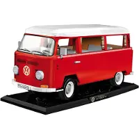 COBI Volkswagen T2a Camper Van Executive Edition rot/weiss Maßstab 1 12