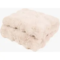 KMCarpets Bubble Decke 150x220, Natur