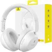 Baseus Bass 30 Max, Verkabelt & Kabellos, Anrufe/Musik, 20 - 20000 Hz, 245,5 g, Kopfhörer, Weiß