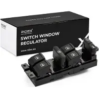 RIDEX 1761S0013 Fensterheberschalter für SKODA Fabia I Combi (6Y5) Vorne Fensterheber Schalter