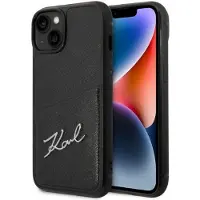 Karl Lagerfeld Klhcp14mcssk Iphone 14 Plus15 Plus 6.7 Signature Cardslot Handyhülle
