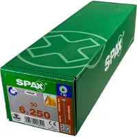 Spax Holzbauschraube WIROX - Teilgewinde, Tellerkopf, T-STAR plus, 4CUT, WIROX