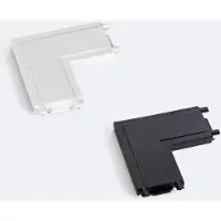 LEDKIA Verbindung Typ L für Magnetschiene 25mm SuperSlim 48V Aufbau Weiß