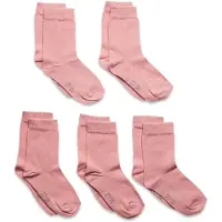 Minymo Ankle Sock -solid (5-pack) rose (509) 31\\34