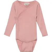 Minymo Wickelbody l/ä - Rib - Misty Rose - - 56 - Body L/Ä