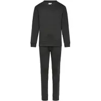 Minymo Sweatset - Dark Grey Melange - - 7 Jahre (122) - Sweatsets