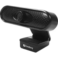 Sandberg USB Webcam 1080P HD, 2 MP, 1920 x 1080 Pixel, Full HD, 30 fps, 1920x1080@30fps, 1080p