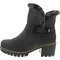 Rieker Winterstiefeletten Damen Textil & Synthetik Beige Größe: 39