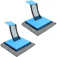 Welikera Pool Tierrettungsrampe 2er Set, Frog Log Pool Tierretter für Frösche, Mäuse, Enten & Eidechsen, tierfreundliche Escape Ramp, UV-beständig