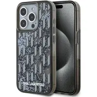 Karl Lagerfeld Liquid Glitter Monogram Gradient Iphone 15 Pro Handyhülle One Size