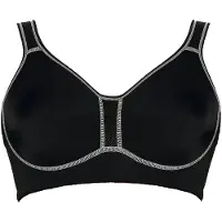 Viania Sport-BH ohne Bügel in schwarz | Gr.: 95C