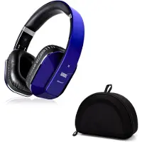 August Over-Ear Kabellos mit Schutzhülle – Komfortable Wireless Headphones mit Tragetasche für Reisen & Alltag Praktische Schutzhülle für unterwegs