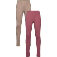 Minymo Leggings - 2er-Pack - Apple Butter - - 10 Jahre (140) - Leggings