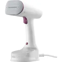 Braun Dampfglätter 1200W 22g/min 150ml Tank 45s Aufheizen 3D Gleitsohle iCare Schutz tragbare Dampfbürste für Kleidung Reisen Büro kompakt leicht