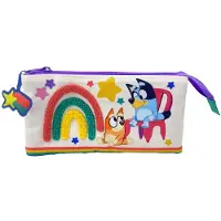 Bluey Rainbow Triple Mäppchen