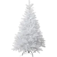 Creativ Green künstliche Pflanze Tannenbaum 506 Tips, 120 cm, PE, weiß