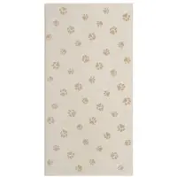 Cawö Handtuch We Love Dogs Paws Nature/Beige (3er-Set)