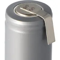 AccuCell Nachbauakku passend für Braun Oral-B Professional Care 500 Typ 4729, Braun 3757, FDK 538QV, 43 x 14,5mm, mit extra schmalen 3mm breiten Lötfahnen in U-Form