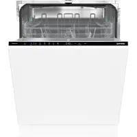 Gorenje GV642D90, Voll integriert, Standardgröße (60 cm), Schwarz, Berührung, 1,5 m, 1,5 m