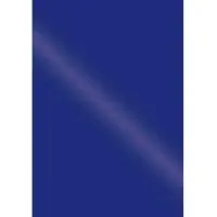 Böttcher-AG Einbanddeckel Chromolux, blau, 250 g/m2 Karton, glänzend, A4, 100 Stück
