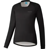Shimano Woman's SAIKO Long Sleeve warm, black