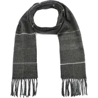 Suitable Herren Schal Acryl Schwarz 21-09