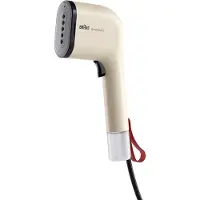 Braun Kompakter Dampfglätter 1100W 20g/min 70ml Tank 30s Aufheizen iCare Schutz tragbare Dampfbürste mit Tasche für Kleidung Reisen Zuhause Büro