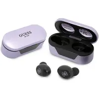 GUESS Gutwst31Eu Tws Bluetooth-Kopfhörer + Docking-Station lila/violett