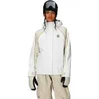 686 - Wasserfeste und winddichte Jacke &ndash; Damen &ndash; W Hologram Shell Jacket - W Hologram Shell Jacket White Colorblock für Damen - Größe S -