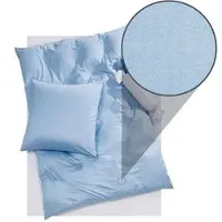 Doris Meyer Interlock-Jersey Bettwäsche Kalli bleu 135x200 cm + 80x80 cm - blau