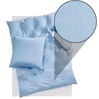 Doris Meyer Interlock-Jersey Bettwäsche Kalli bleu Bettbezug einzeln 135x200 cm - blau