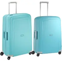 Samsonite S'cure Spinner 69+75 cm Aqua Blue Kofferset