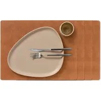 Lind DNA Tischset Square L Nupo Nature (4er Set)-35 x 45 cm