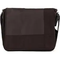Lassig Wickeltasche Messenger Bag Patchwork choco