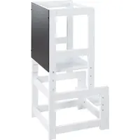 Roba Lernturm mit Tafel, 45 cm breit, 90 cm hoch, Küchenhelfer für Kinder