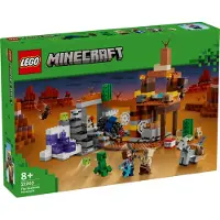 LEGO Minecraft – Die Mine in den Badlands | Abenteuer-Spielset mit Charakteren & Kreaturen