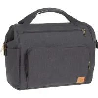 Lassig Wickeltasche Glam Goldie Twin Backpack Anthracite
