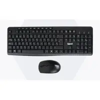 Iggual Tastatur mit Maus WMK-BUSINESS2 Schwarz Qwerty Spanisch