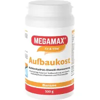 MEGAMAX Aufbaukost Banane 500 g
