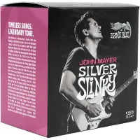 Ernie Ball John Mayer Silver Slinky 105-47 6er-Pack