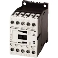 Eaton 276704 Leistungsschütz, 3-polig, 380 V 400 V 4 kW, 1 S, 12 V DC, Gleichstrombetätigung, Schraubklemmen DILM9-10(12VDC)