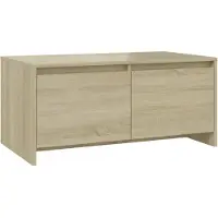 vidaXL Couchtisch Sonoma-Eiche 90x50x41,5 cm Holzwerkstoff